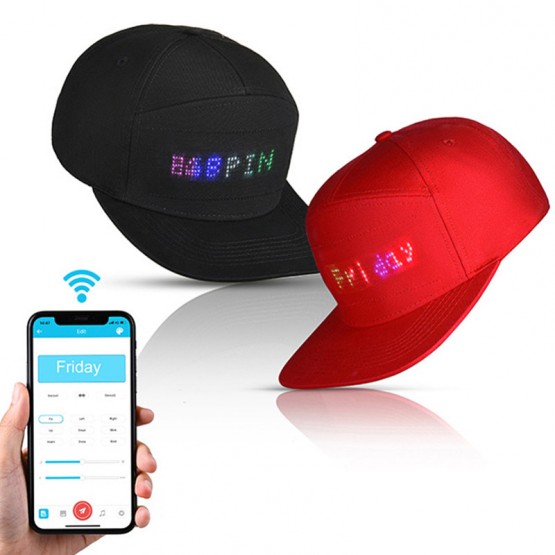 Bluetooth LED Hip Hop Hat